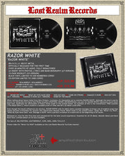 the album cover for Razor White - Razor White