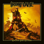 the album cover for Ironflame - Kingdom Torn Asunder - Galaxy [Colored Vinyl]