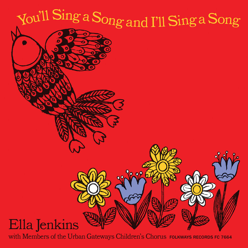 the album cover for Ella Jenkins - You'll Sing A Song & I'll Sing A Song [Reissue]