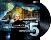 the album cover for Simon Rattle  / Berliner Philharmoniker - Mahler Symphony No.5