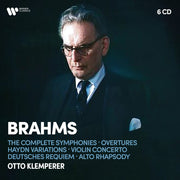 the album cover for Otto Klemperer - Brahms: Complete Symphonies + More