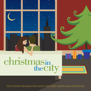 the album cover for Stephen Kummer - Christmas In The City
