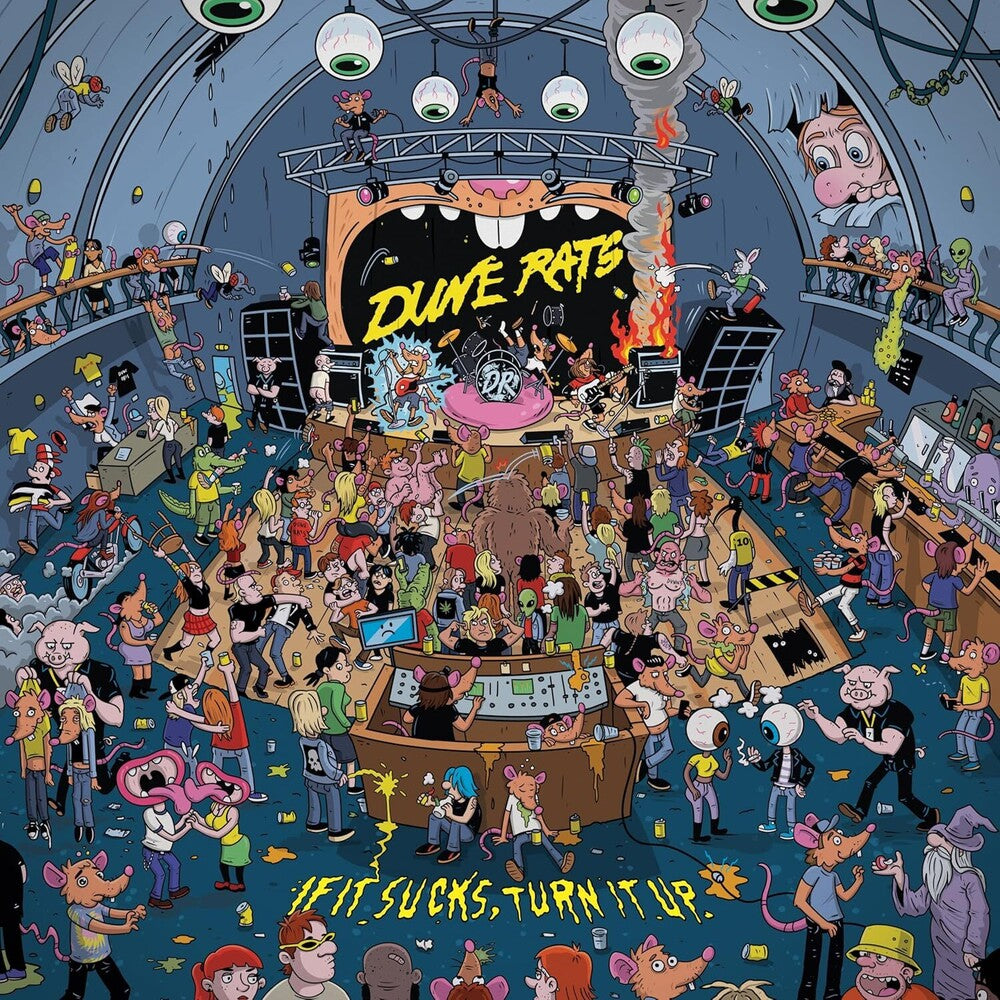 the album cover for Dune Rats - If It Sucks, Turn It Up