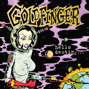 the album cover for Goldfinger - Hello Destiny [Colored Vinyl] (Purp)