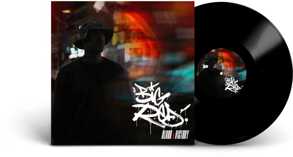 the album cover for Big Red - Blood & Victory