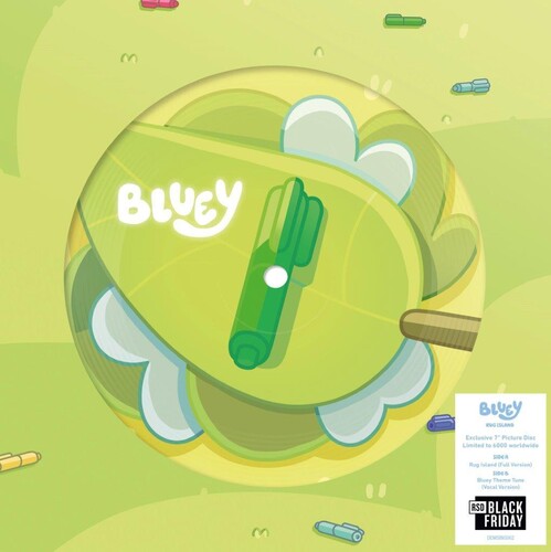 Bluey Rug Island /  Bluey Theme Tune - Limited Picture Disc 7-Inch [Import] Limited Edition, RSD Exclusive, Picture Disc Vinyl