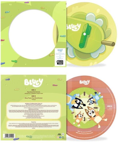 Bluey Rug Island /  Bluey Theme Tune - Limited Picture Disc 7-Inch [Import] Limited Edition, RSD Exclusive, Picture Disc Vinyl