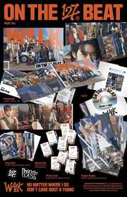 the album cover for NCT 127 - WALK - The 6th Album [Photobook A Ver.]