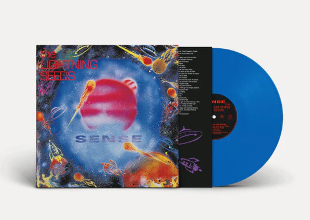the album cover for Lightning Seeds - Sense (Blue) [Colored Vinyl] (Uk)