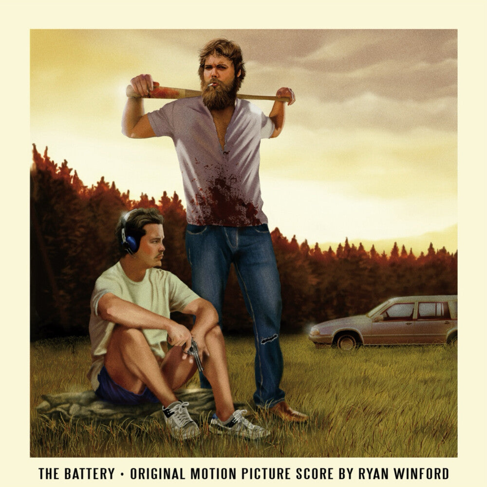 the album cover for Ryan Winford  (Colv) (Grn) (Ofgv) (Ylw) - Battery - O.S.T. [Colored Vinyl] (Grn) (Ofgv) (Ylw)