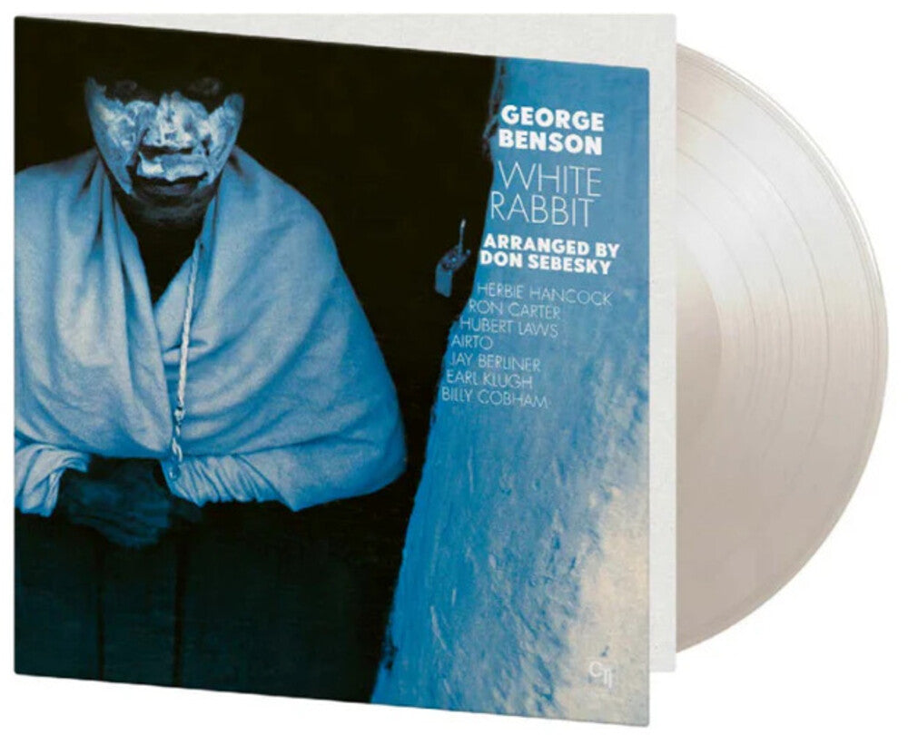 the album cover for George Benson - White Rabbit [Colored Vinyl] (Gate) [Limited Edition] [180 Gram] (Wht) (Hol)