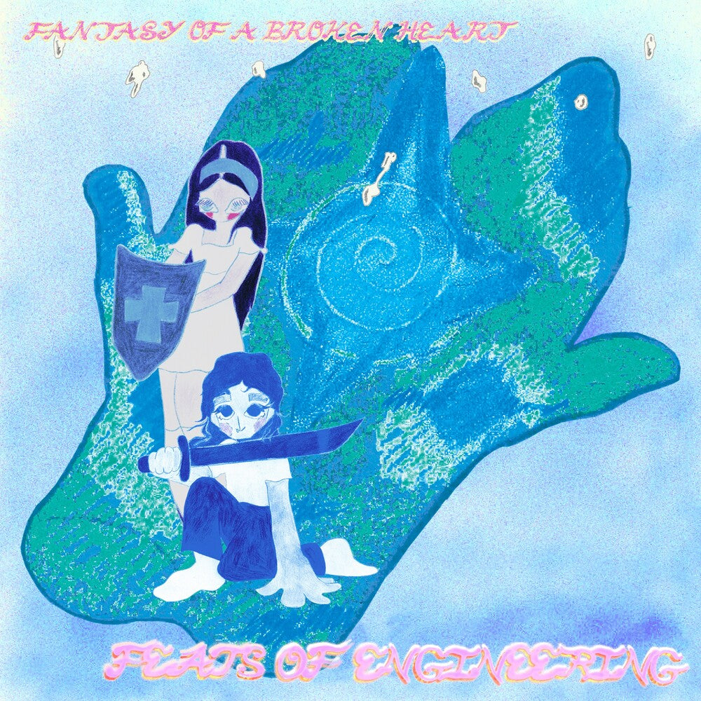 the album cover for fantasy of a broken heart - Feats Of Engineering
