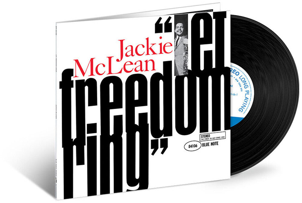 the album cover for Jackie Mclean - Let Freedom Ring (Blue Note Tone Poet Series)
