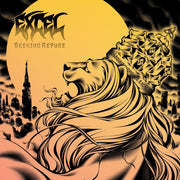 the album cover for Excel - Seeking Refuge [Colored Vinyl] (Red)