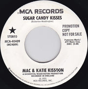 Mac & Katie Kissoon* : Sugar Candy Kisses (7", Mono, Promo)