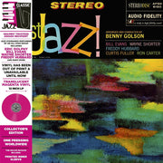 the album cover for Benny Golson - Just Jazz [Colored Vinyl] [Deluxe] [Limited Edition] (Pnk) [Remastered] [Reissue]