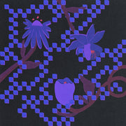 the album cover for Trace Mountains - Into The Burning Blue [Colored Vinyl]