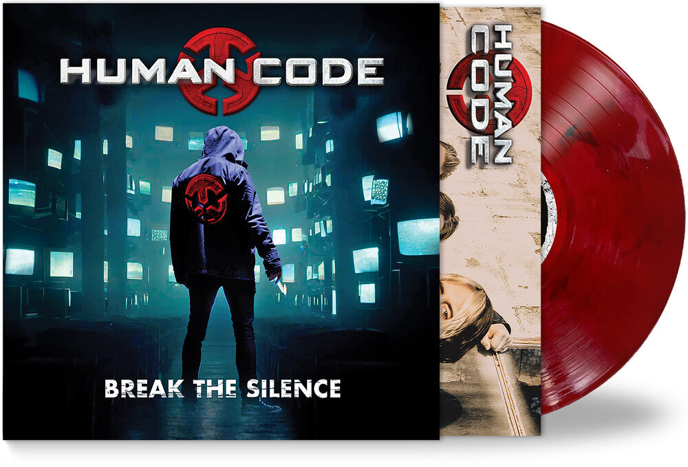 the album cover for Human Code - Break The Silence [Colored Vinyl] [Limited Edition] (Red)