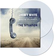 the album cover for Snowy White - Situation [Clear Vinyl] [Deluxe] [Limited Edition] [180 Gram]