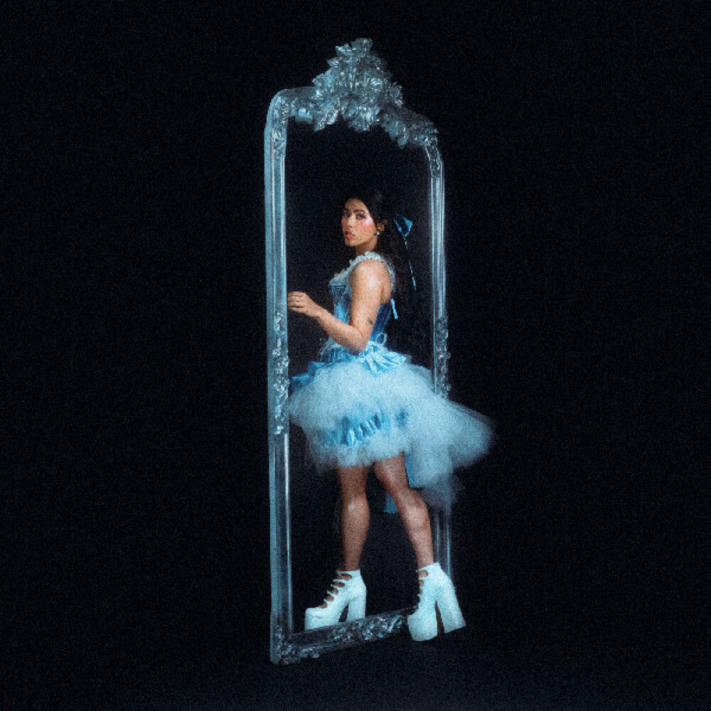 the album cover for Pom Pom Squad - Mirror Starts Moving Without Me [Colored Vinyl] [Indie Exclusive]
