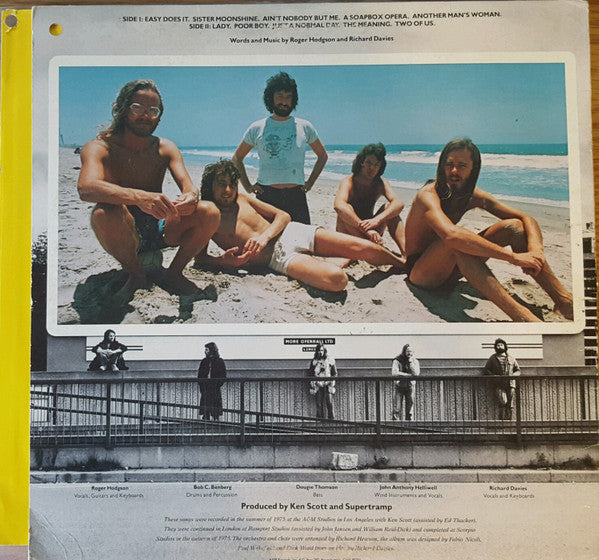 Supertramp : Crisis? What Crisis? (LP, Album, Promo)