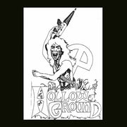 the album cover for Hollow Ground - Warlord