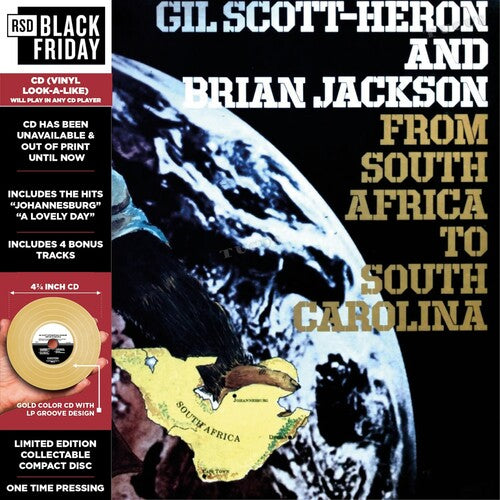 Gil Scott-Heron & Brian Jackson From South Africa To South Carolina (RSD) RSD Exclusive, O-Card Packaging on CD