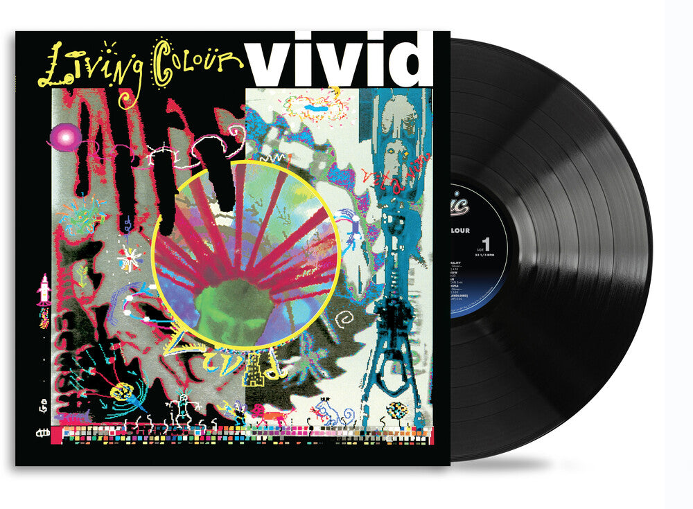 the album cover for Living Colour - Vivid - LP