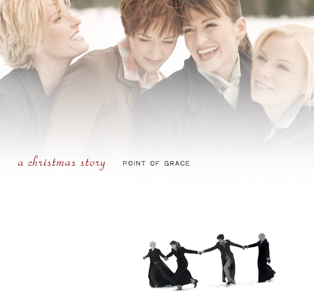 the album cover for Point Of Grace - Christmas Story (25th Anniversary)
