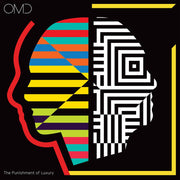 the album cover for Omd ( Orchestral Manoeuvres In The Dark ) - Punishment Of Luxury (Blue) [Colored Vinyl] [Limited Edition] (Uk)