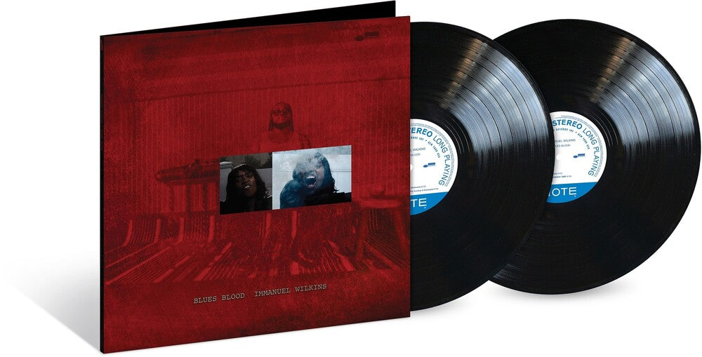 the album cover for Immanual Wilkins - Blues Blood [2 LP]