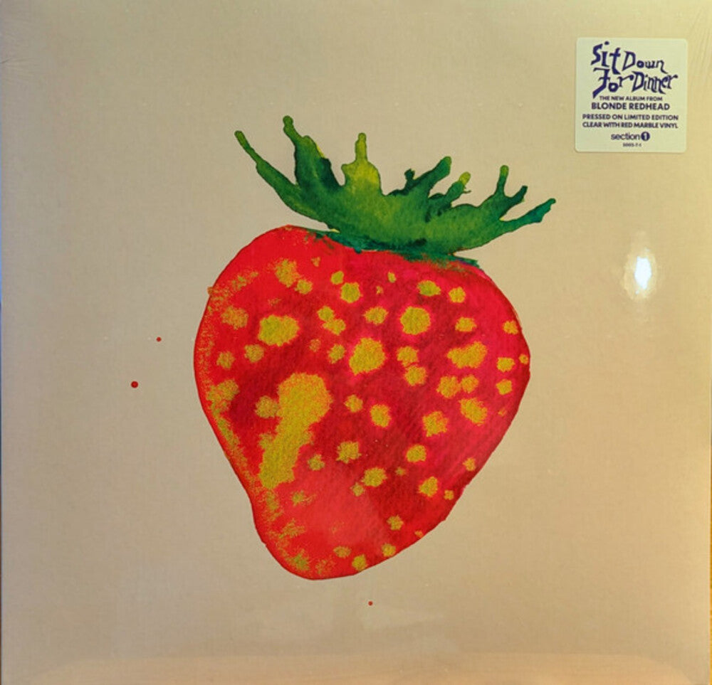 the album cover for Blonde Redhead - Sit Down For Dinner [Clear Vinyl] [Limited Edition] (Red)