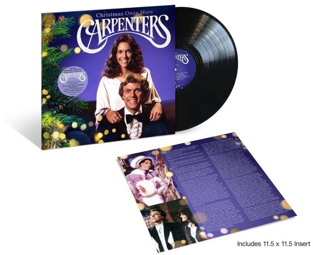the album cover for Carpenters - Christmas Once More