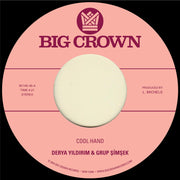 the album cover for Derya Yildirim - Cool Hand B/W Yakamoz