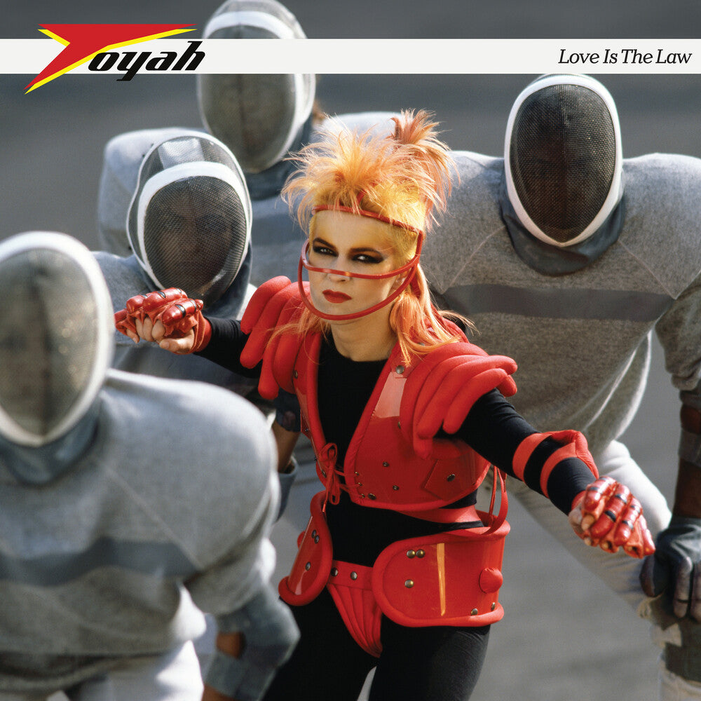 the album cover for Toyah - Love Is The Law - Remastered [Colored Vinyl] (Red) (Uk)
