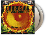 the album cover for Corrosion Of Conformity - Deliverance [Clear Vinyl] [Limited Edition] [180 Gram] (Etch) (Hol)