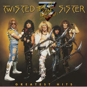 the album cover for Twisted Sister - Greatest Hits [Colored Vinyl] [Limited Edition] (Red)