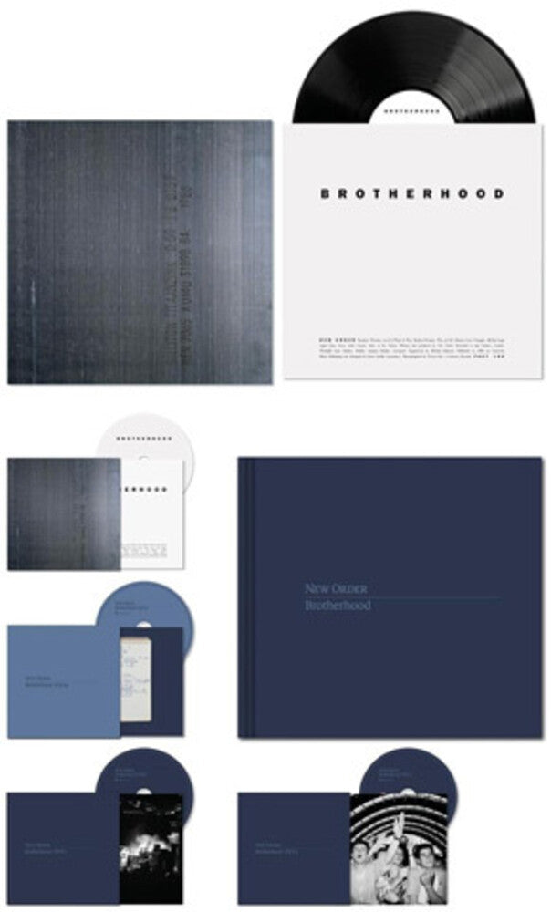 the album cover for New Order - Brotherhood (Definitive Edition)