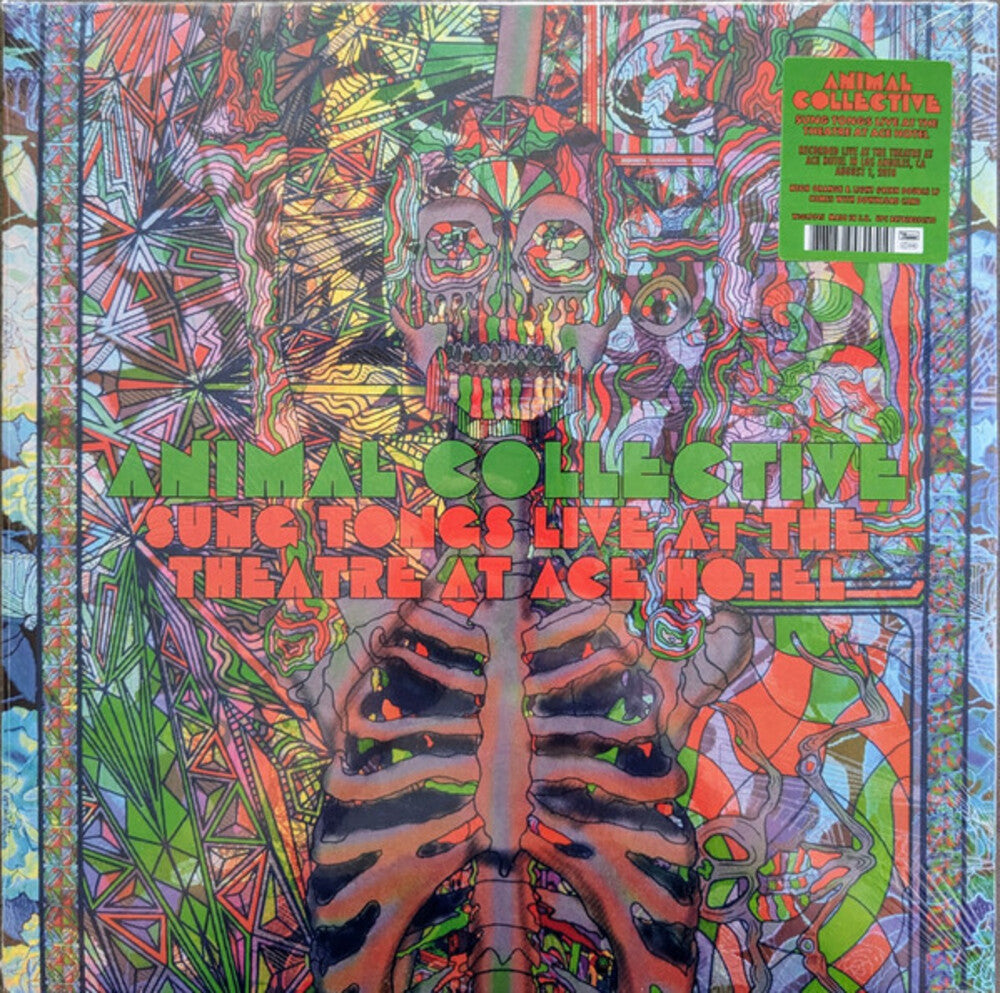 the album cover for Animal Collective - Sung Tongs Live At The Theatre At Ace Hotel [Colored Vinyl]