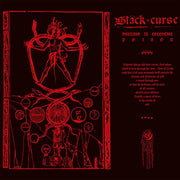 the album cover for Black Curse - Burning In Celestial Poison