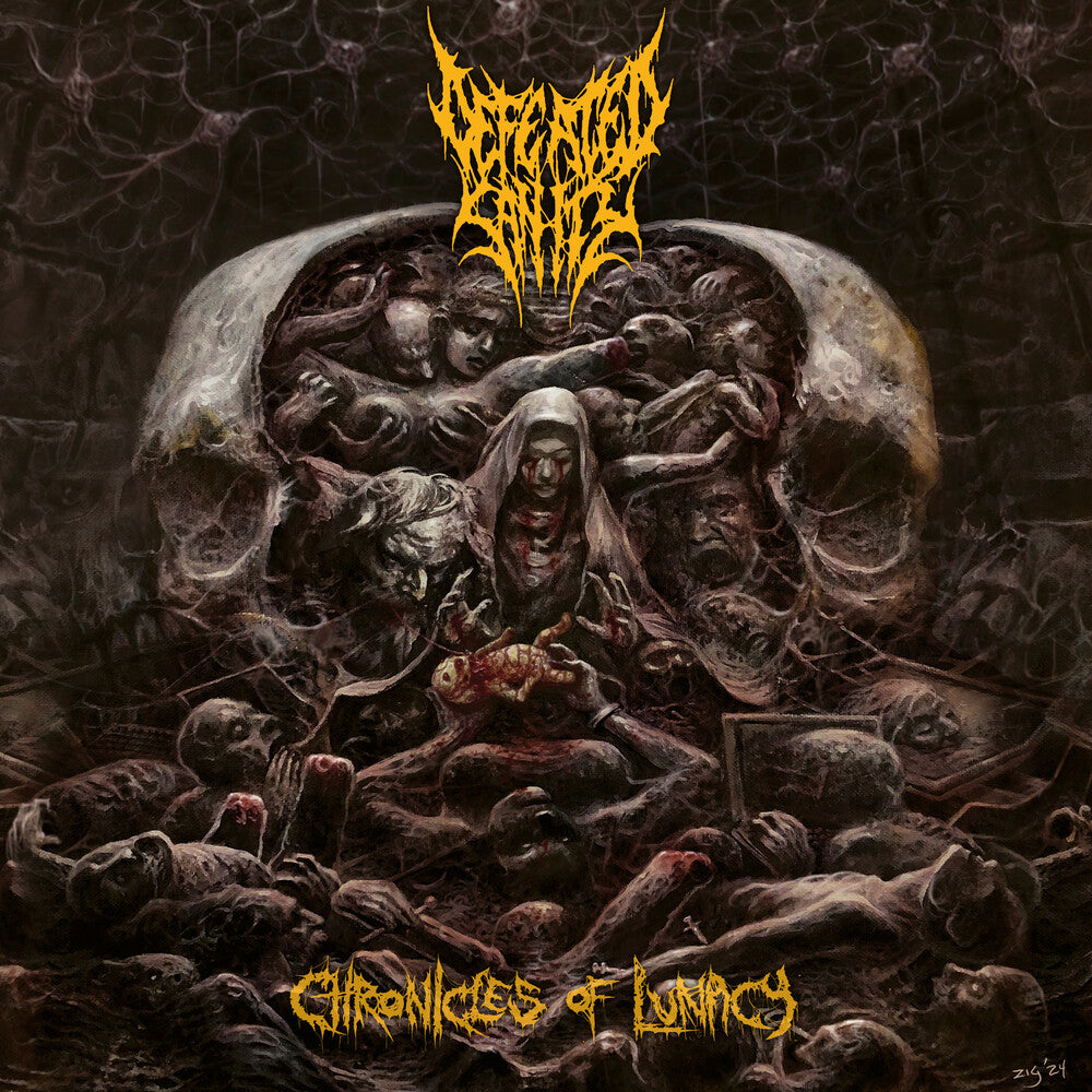 the album cover for Defeated Sanity - Chronicles Of Lunacy (Gate) [Limited Edition]