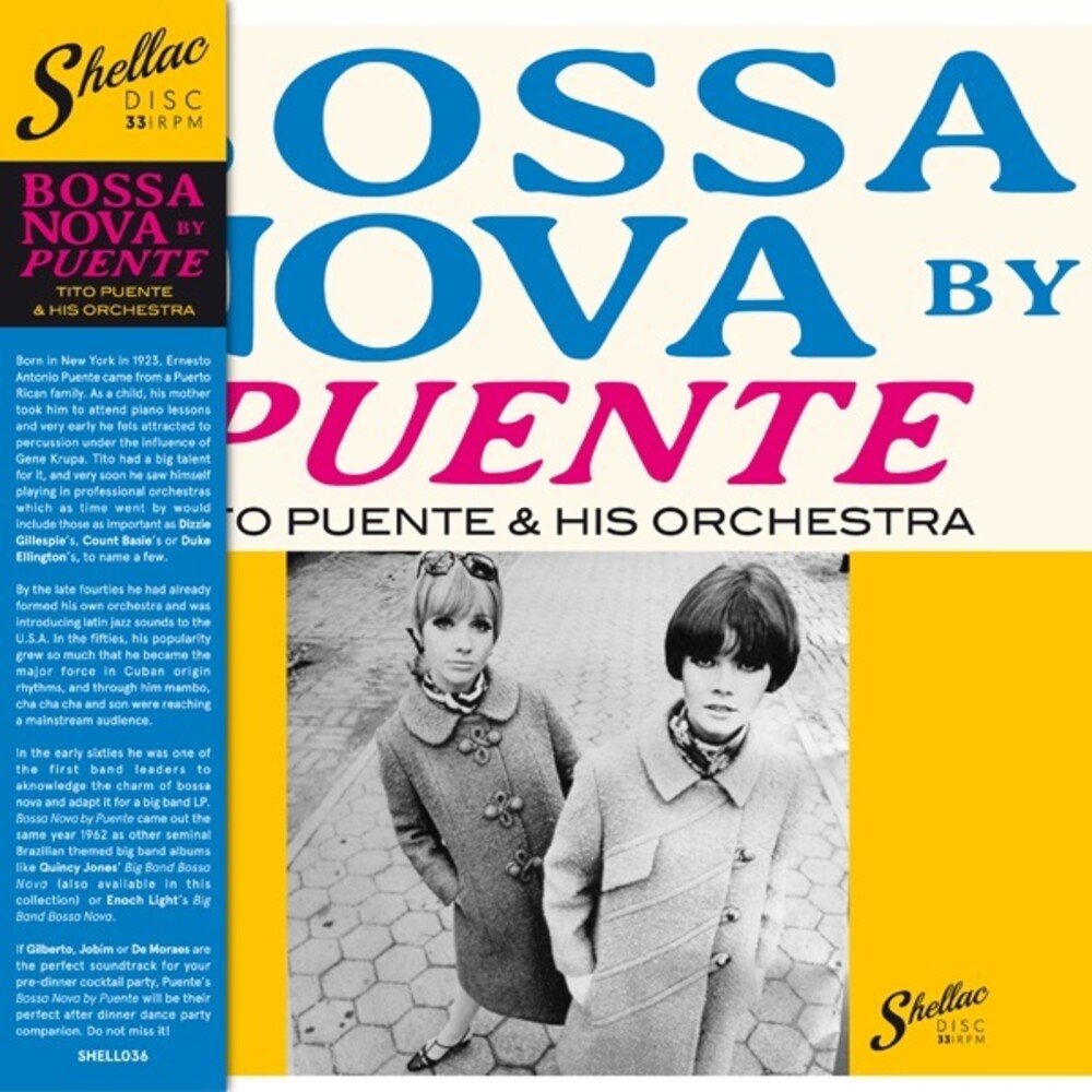 the album cover for Tito Puente  & His Orchestra - Bossa Nova (Spa)