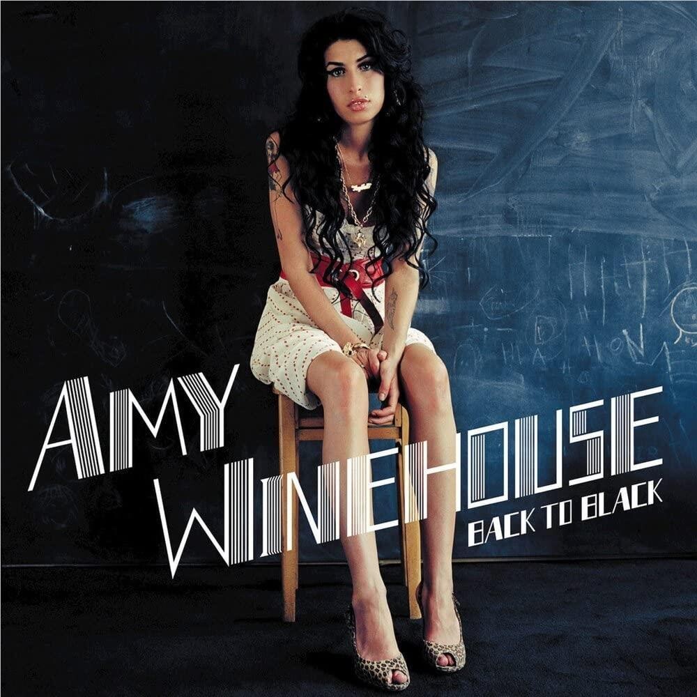 the album cover for Winehouse, Amy - Back To Black - Limited Colored Vinyl