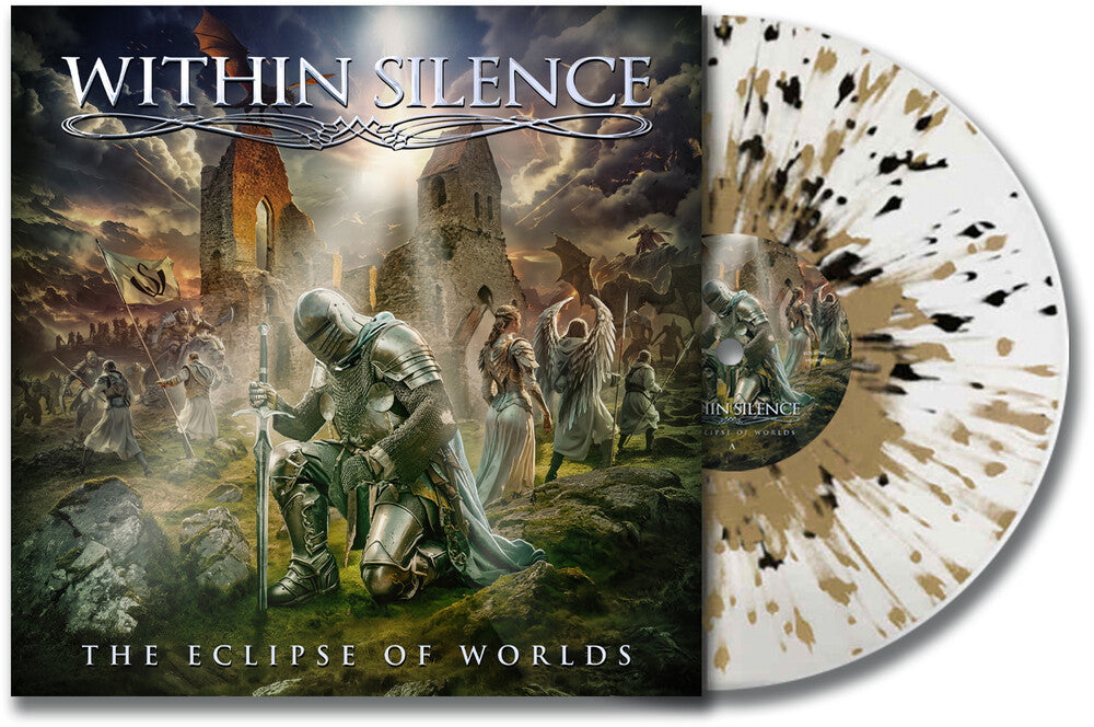 the album cover for Within Silence - The Eclipse of Worlds