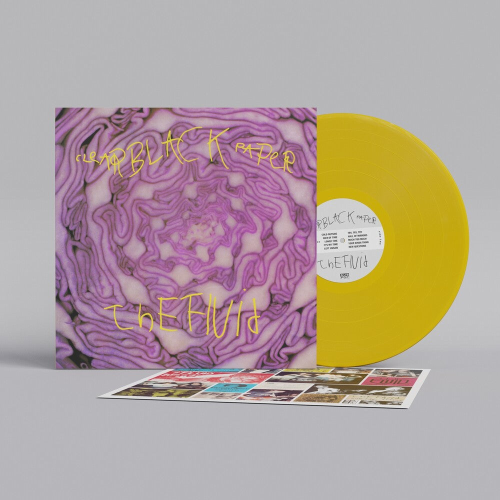 the album cover for Fluid - Clear Black Paper - Yellow