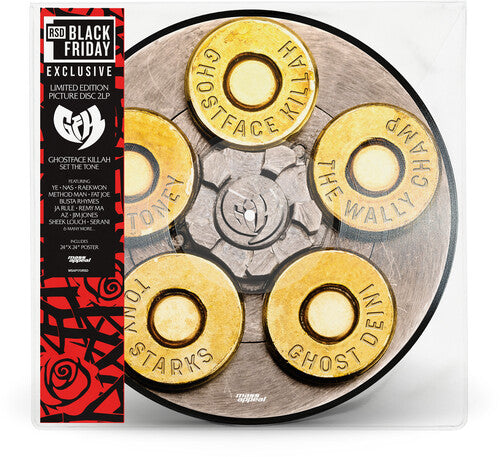 Ghostface Killah Set The Tone (guns & Roses) RSD Exclusive, Picture Disc Vinyl