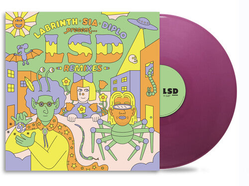 LSD Labrinth, Sia & Diplo Present... LSD (Remixes) RSD Exclusive, Colored Vinyl, Purple, 140 Gram Vinyl