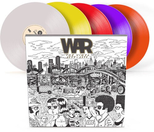 War Vinyl Ii(77-94) Oversize Item Split, RSD Exclusive, Colored Vinyl, White, Yellow