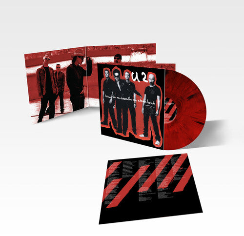 U2 How To Re-Assemble An Atomic Bomb RSD Exclusive, Colored Vinyl, Red, Black