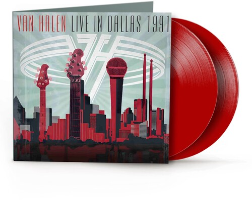 Van Halen Live In Dallas 1991 RSD Exclusive, Colored Vinyl, Red